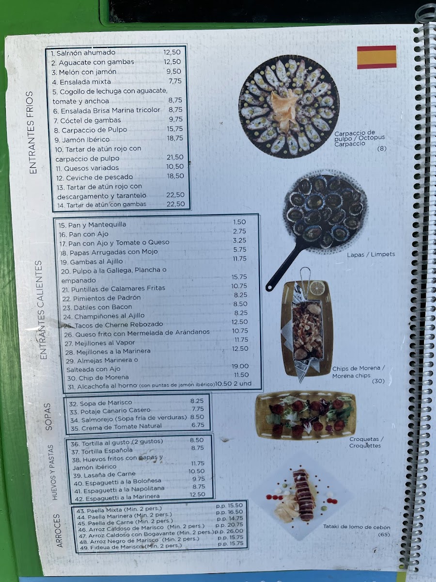 Menu Restaurante Brisa Marina-7