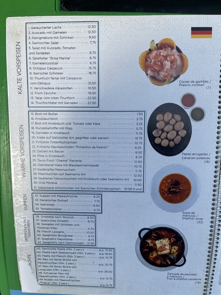 Menu Restaurante Brisa Marina-8