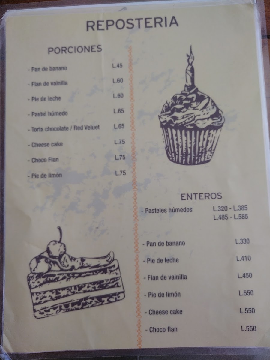 Menu Restaurante Café Del Mar Bakery Shop-3