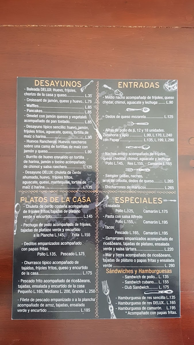Menu Restaurante Café Del Mar Bakery Shop-5