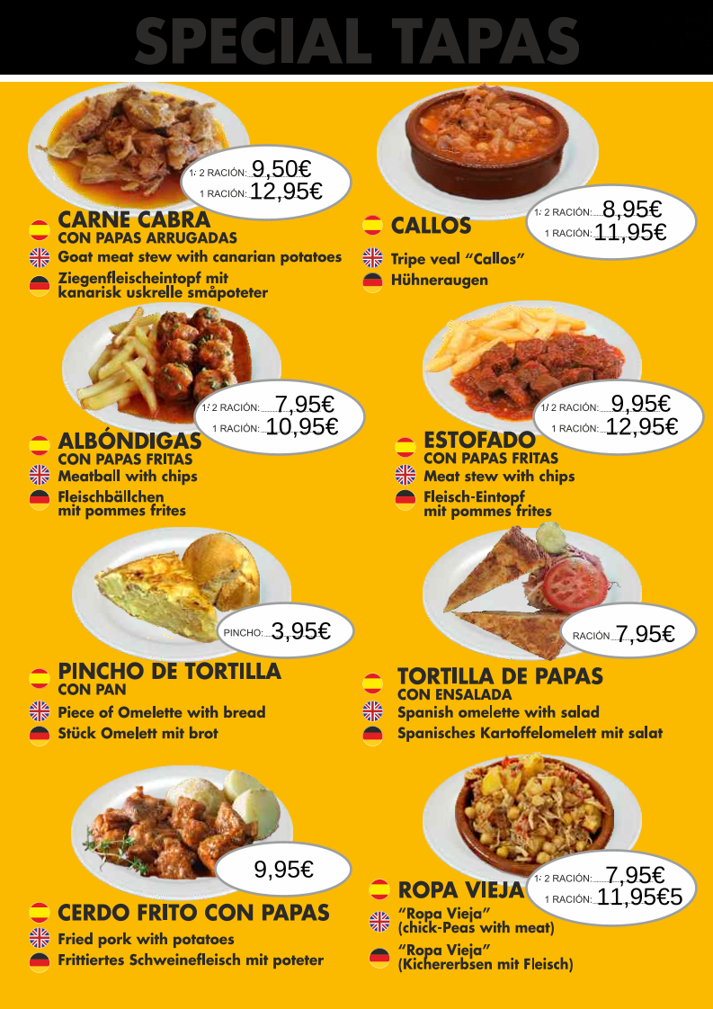 Menu Restaurante Cafetería La Pérgola-7
