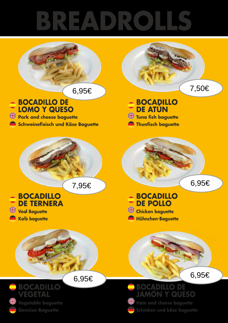 Menu Restaurante Cafetería La Pérgola-8