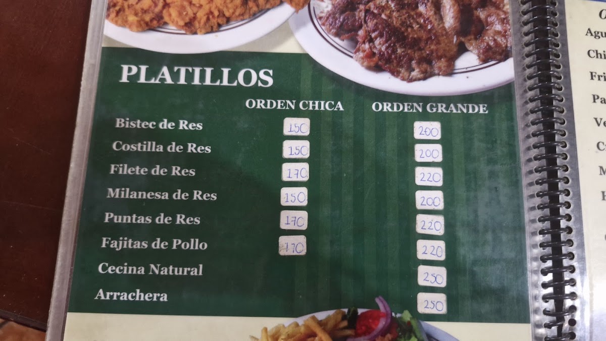 Menu Restaurante Campestre Santa María-3