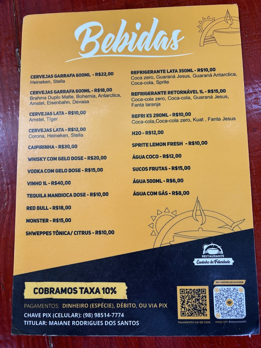 Menu Restaurante Cantinho Da Felicidade-5