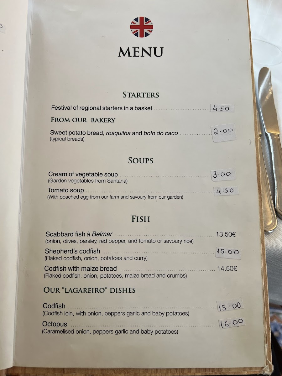 Menu Restaurante Cantinho Da Serra-7