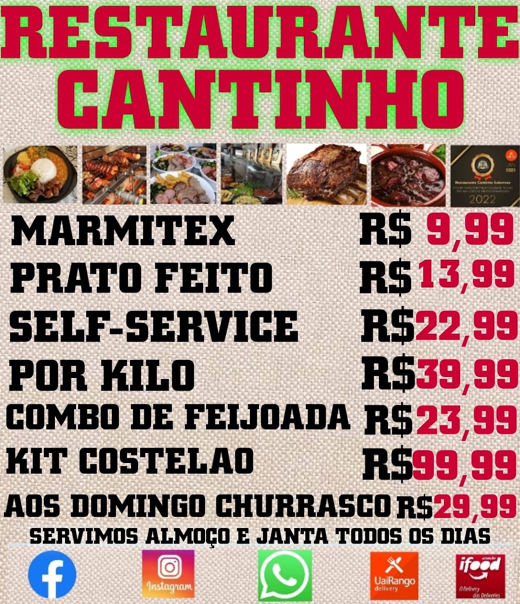 Menu Restaurante Cantinho Saboroso-2