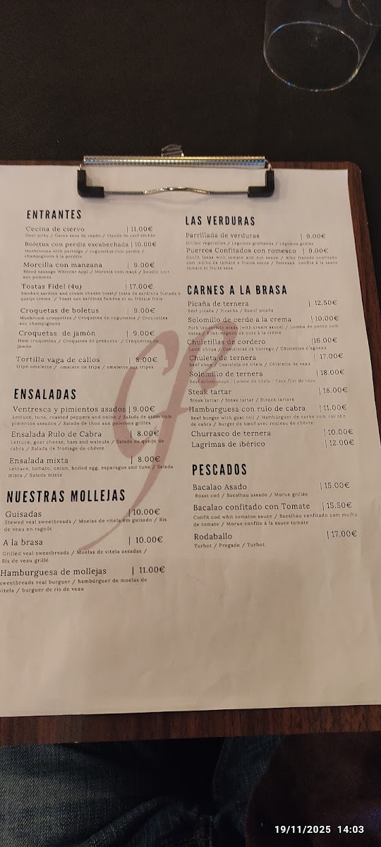 Menu Restaurante Casa Fidel-3