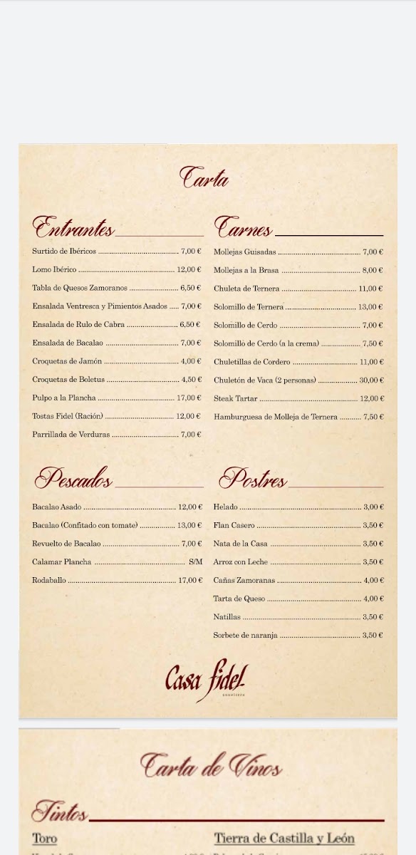Menu Restaurante Casa Fidel-6