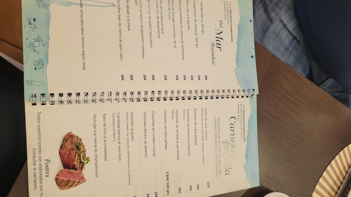Menu Restaurante Casa Loren-6