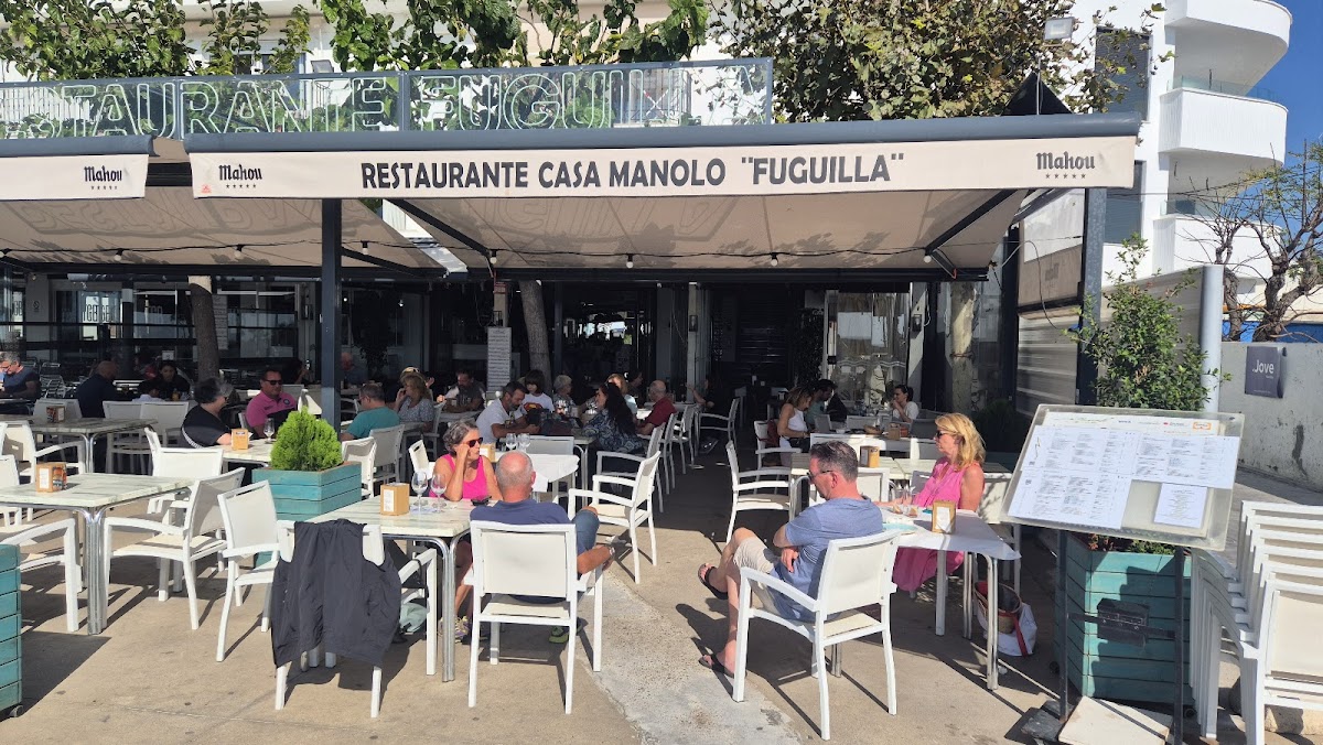 Restaurante Casa Manolo Fuguilla Conil ( Paseo Marítimo).