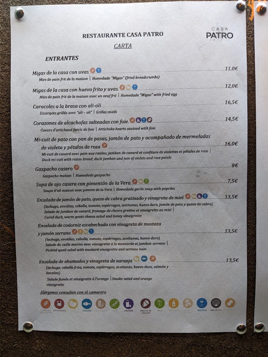 Menu Restaurante Casa Patro-7