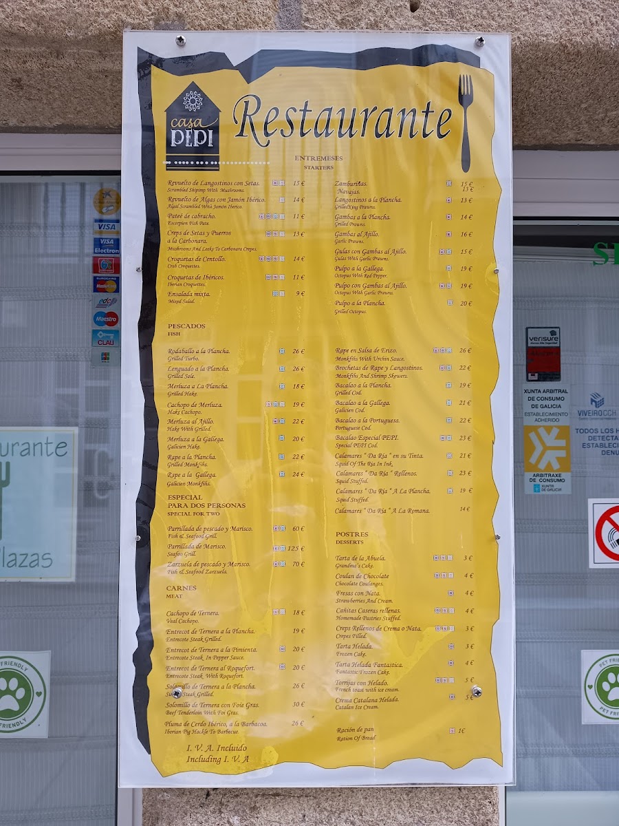 Menu Restaurante Casa Pepi-4
