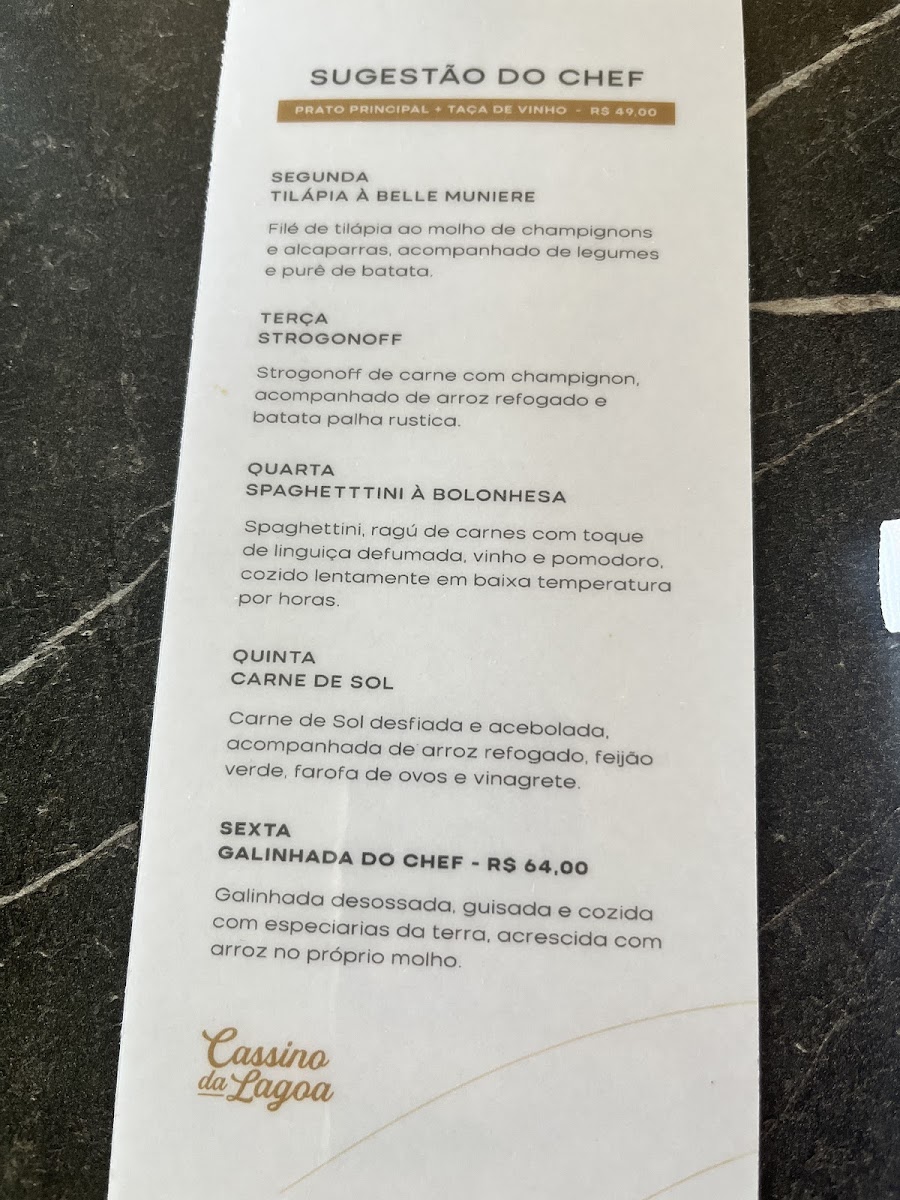 Menu Restaurante Cassino Da Lagoa-2