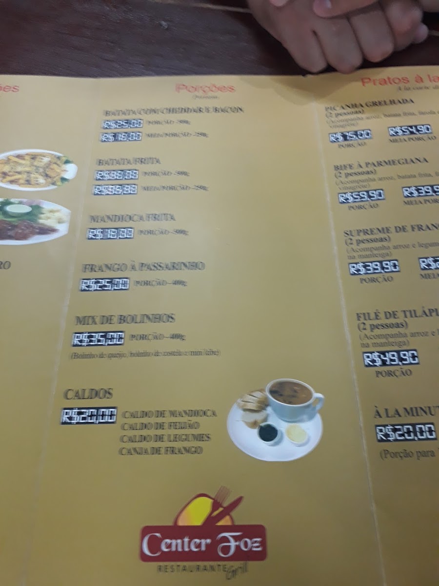 Menu Restaurante Center Foz Grill-9