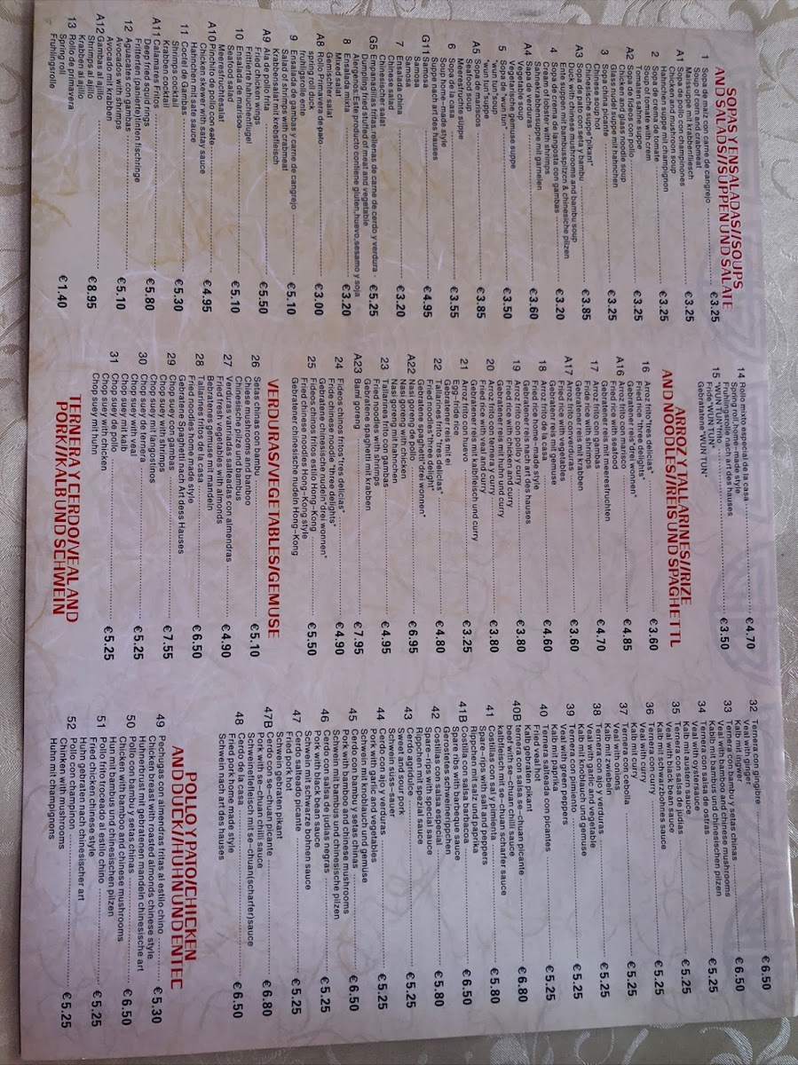 Menu Restaurante Chino China Ming-8