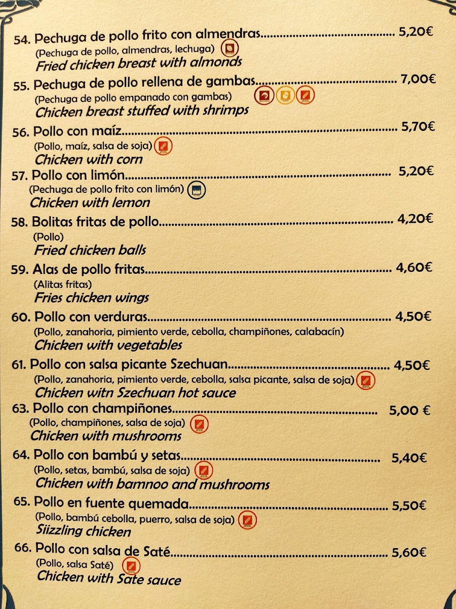 Menu Restaurante Chino Palacio Del Dragon-4