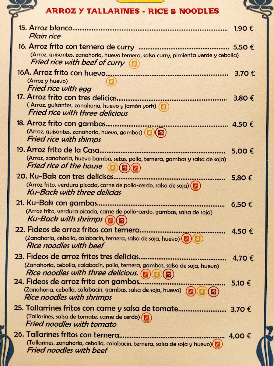 Menu Restaurante Chino Palacio Del Dragon-5