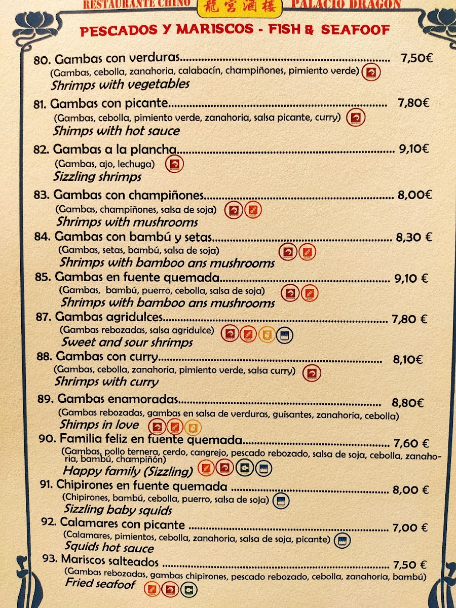 Menu Restaurante Chino Palacio Del Dragon-8