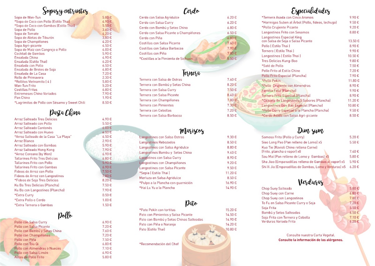 Menu Restaurante Chino Playa-1