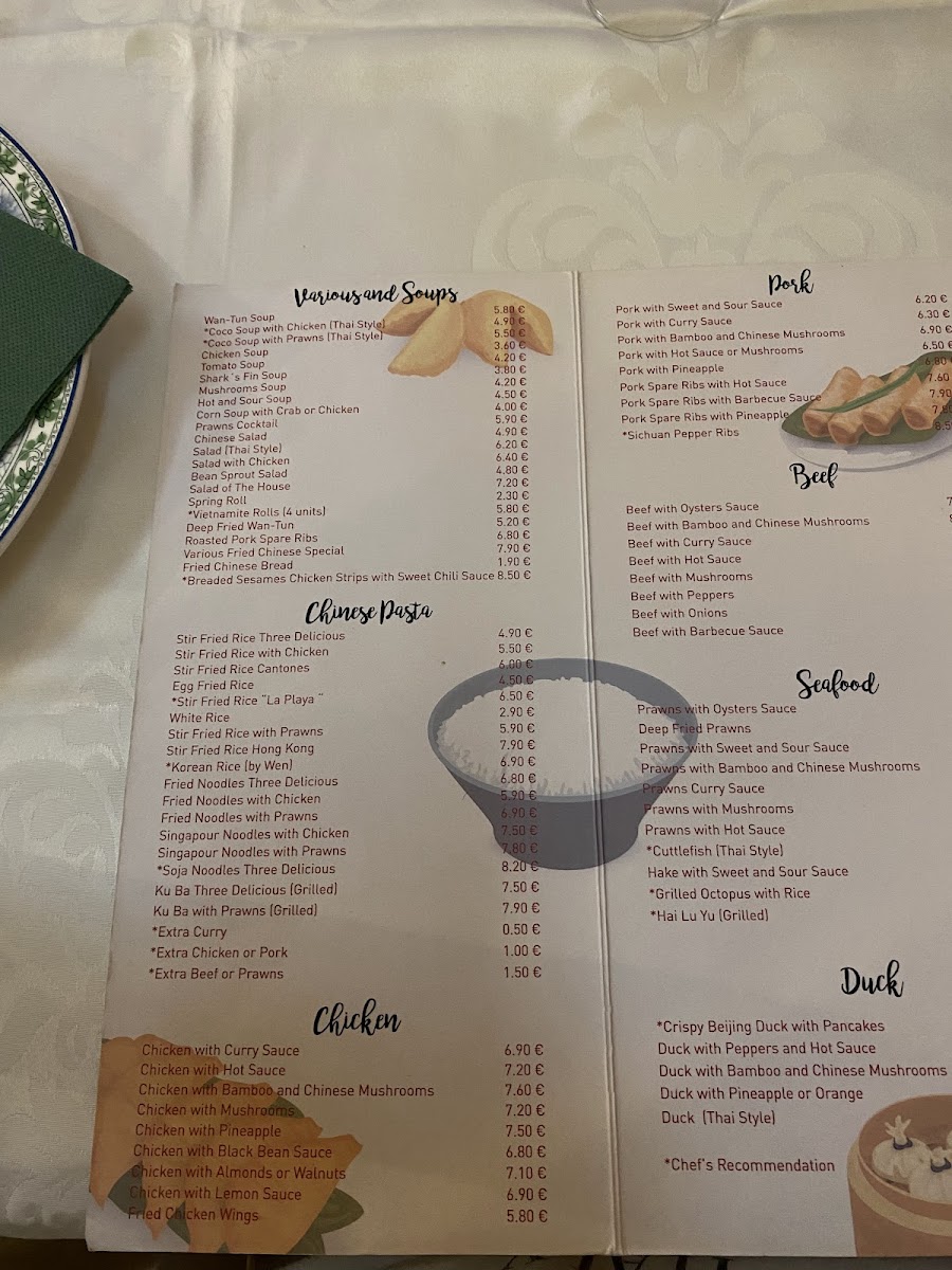 Menu Restaurante Chino Playa-8