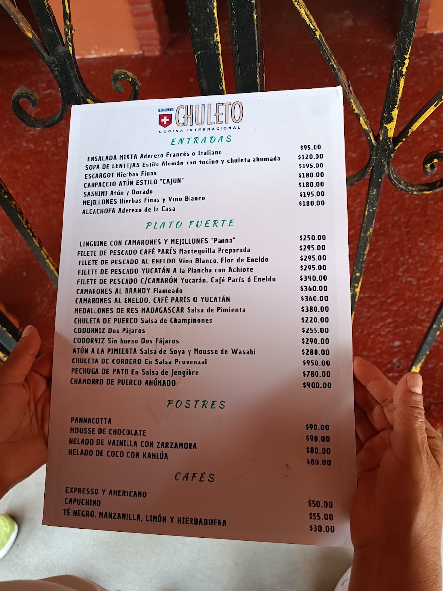 Menu Restaurante Chuleto-4