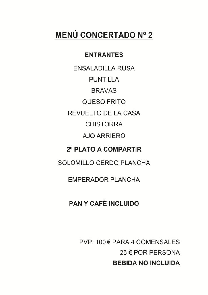 Menu Restaurante Ciscar 26 Vlc-1