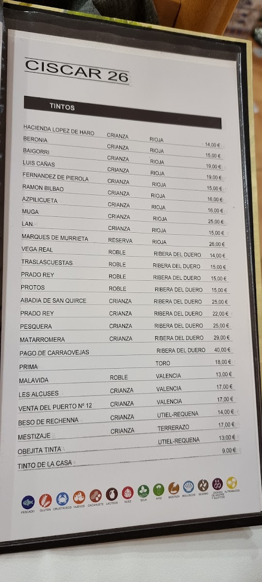 Menu Restaurante Ciscar 26 Vlc-4
