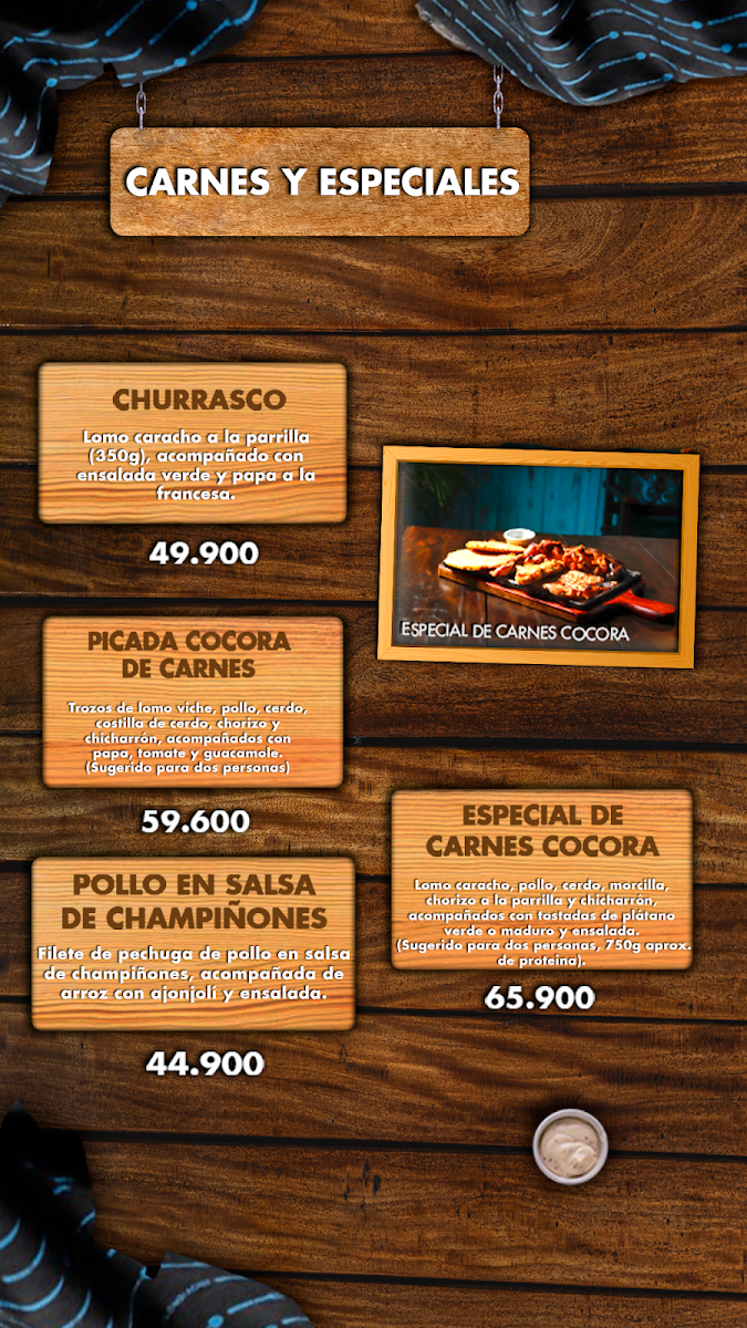 Menu Restaurante Cocora Fusión-10