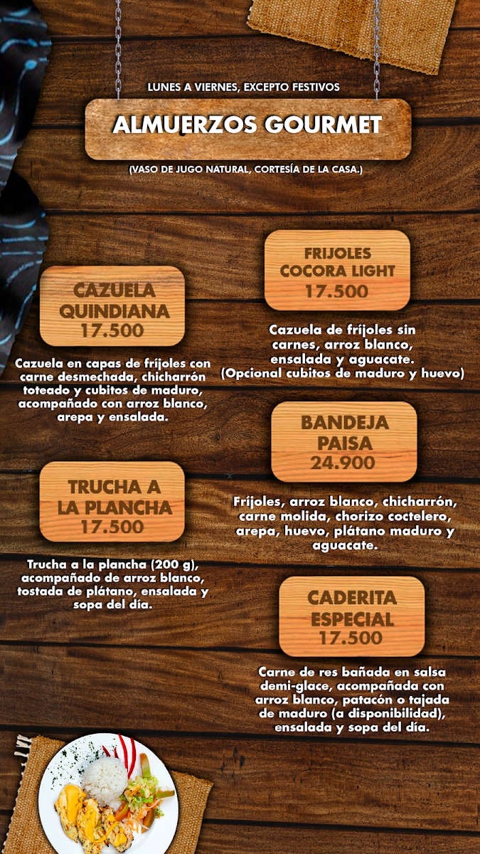 Menu Restaurante Cocora Fusión-2