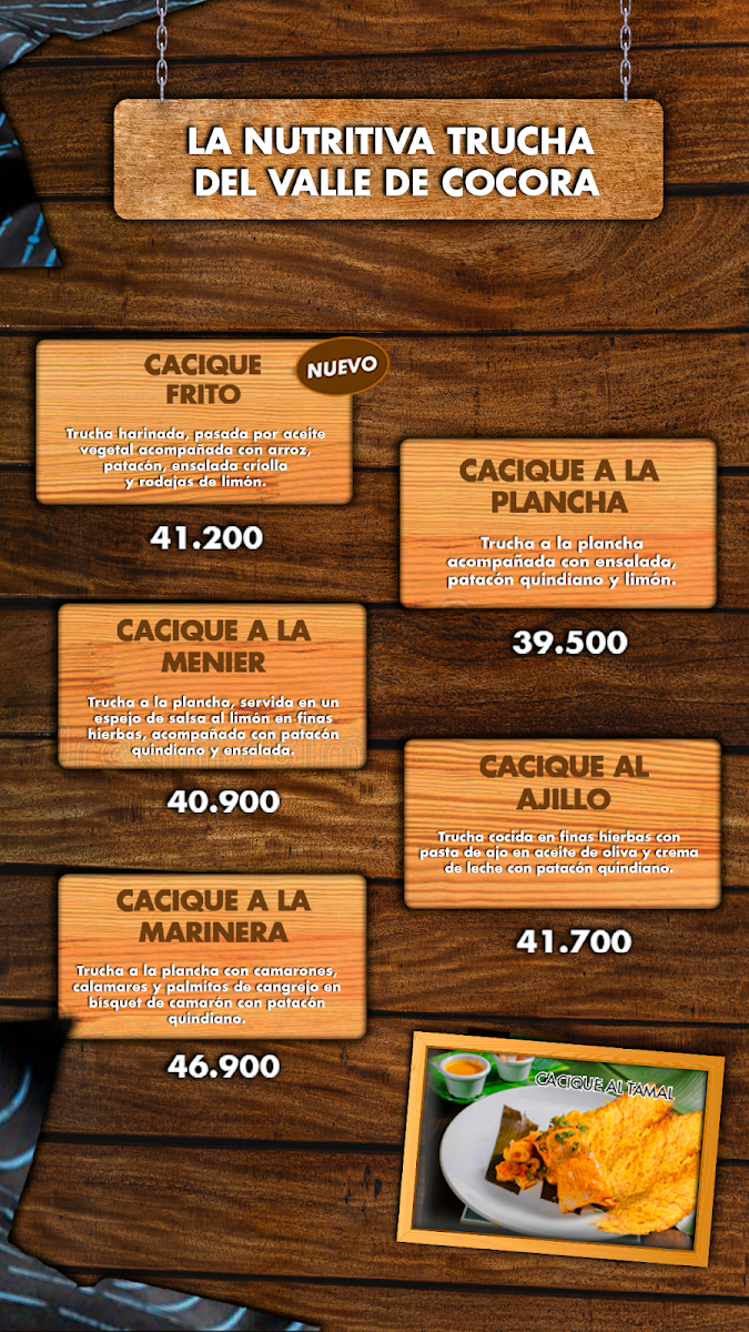 Menu Restaurante Cocora Fusión-9