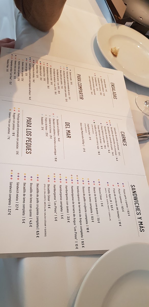 Menu Restaurante Complejo Los Pinos-5