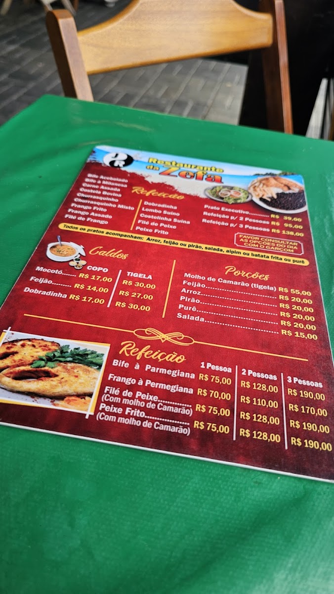 Menu Restaurante Da Zefa-4