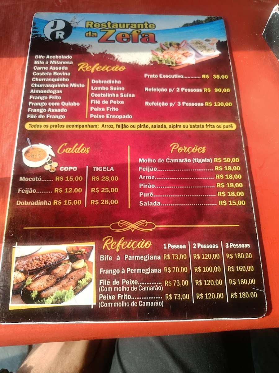Menu Restaurante Da Zefa-5