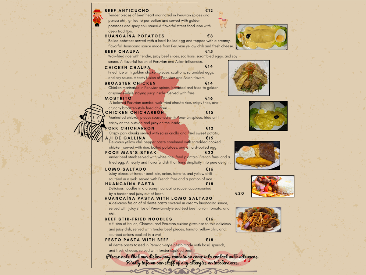 Menu Restaurante De Comida Peruana Lamburguesa-1