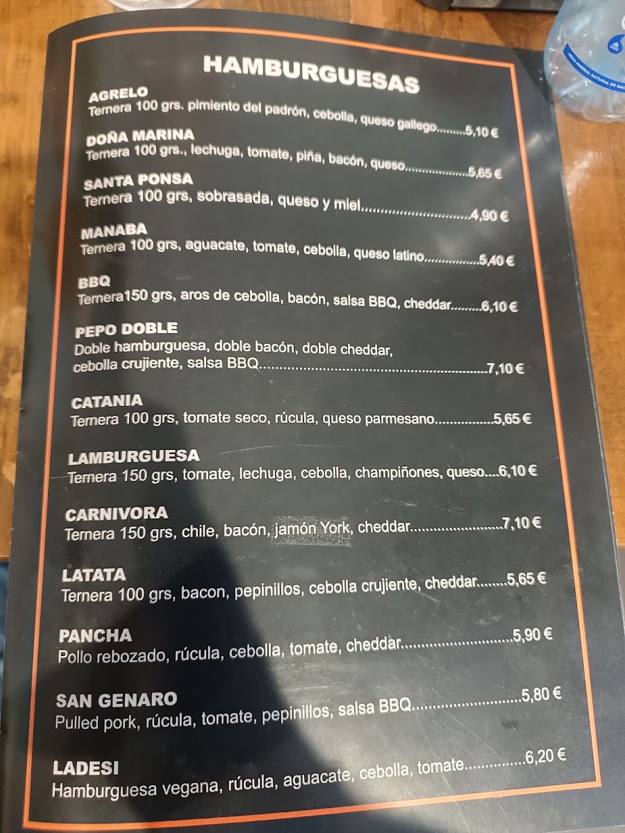 Menu Restaurante De Comida Peruana Lamburguesa-10