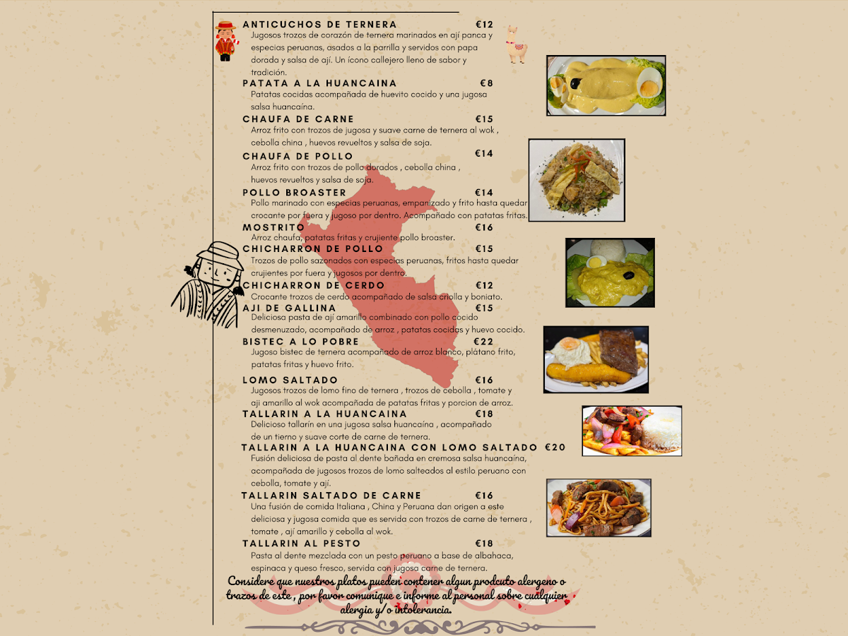 Menu Restaurante De Comida Peruana Lamburguesa-2