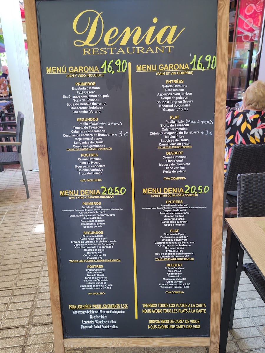 Menu Restaurante Denia-1