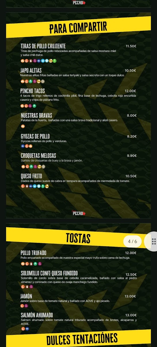 Menu Restaurante Divino Pecado Getafe-2