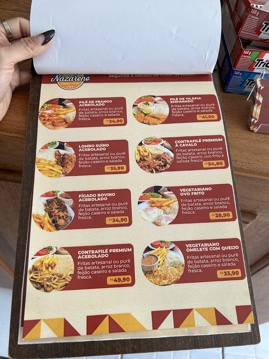 Menu Restaurante Do Nazareno-2