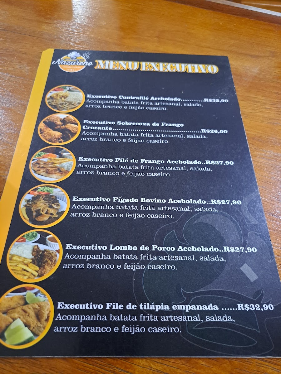 Menu Restaurante Do Nazareno-6