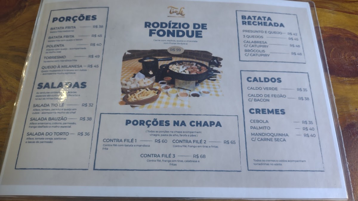 Menu Restaurante Do Tio Lé-2