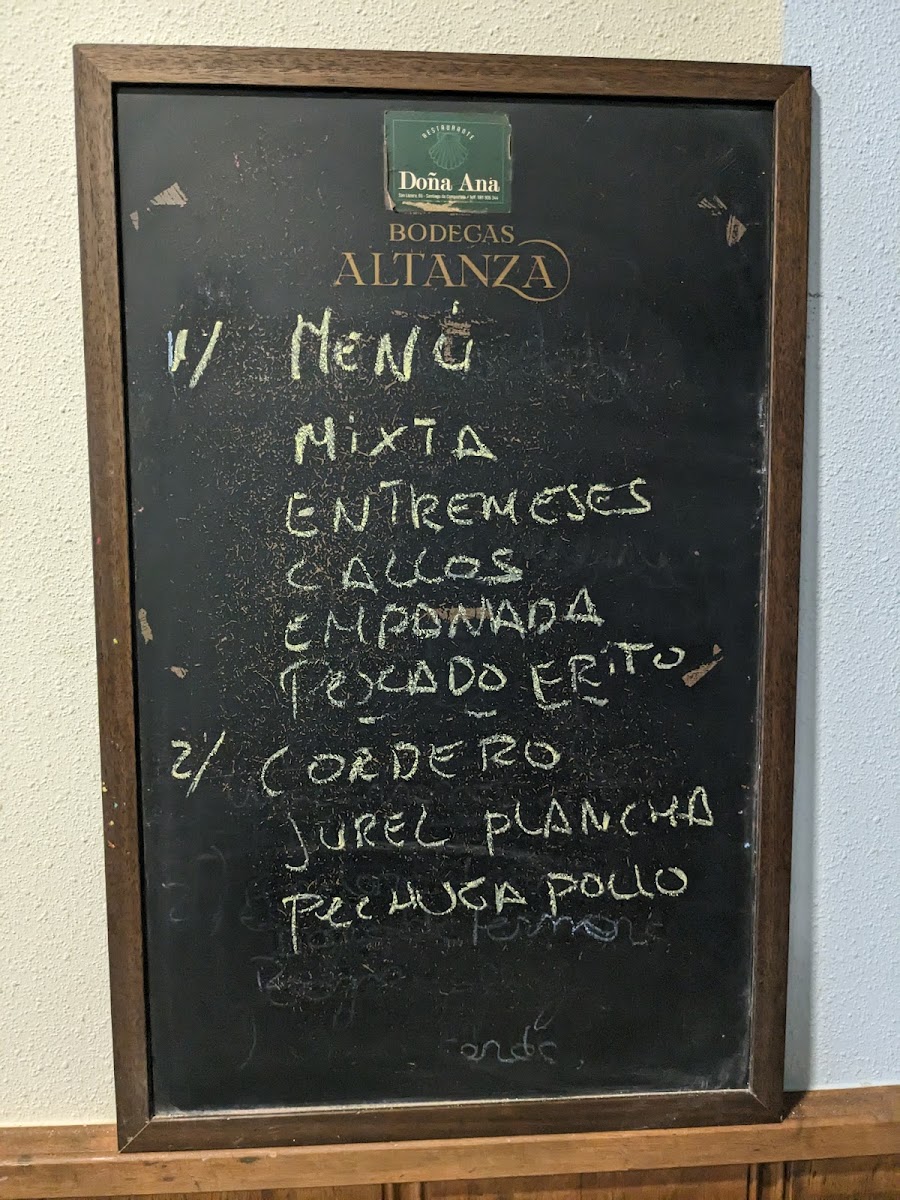 Menu Restaurante Doña Ana-4