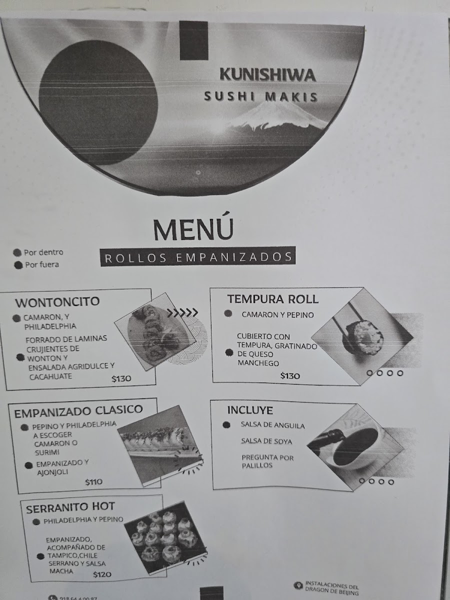 Menu Restaurante Dragon De Beijin-2