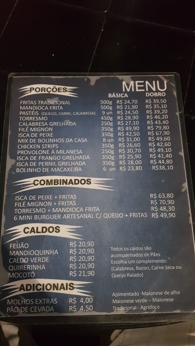 Menu Restaurante E Cervejaria Extremosa-8
