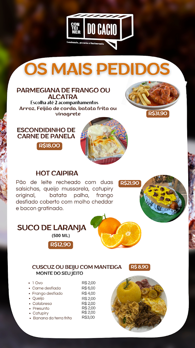 Menu Restaurante E Lanchonete Do Cacio-5