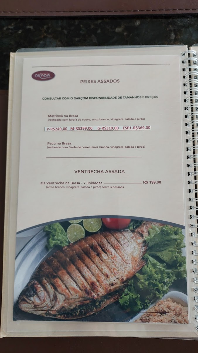 Menu Restaurante E Peixaria Okada - Miguel Sutil-9