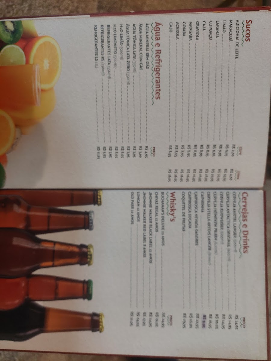 Menu Restaurante E Pizzaria Garota Do Atlântico-7