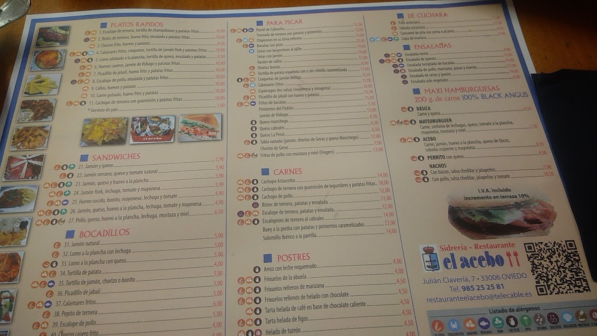 Menu Restaurante El Acebo-3