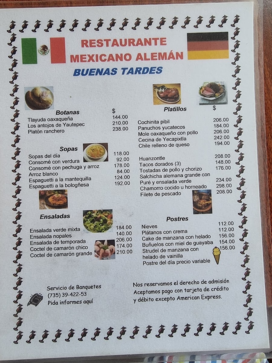 Menu Restaurante El Aleman-1