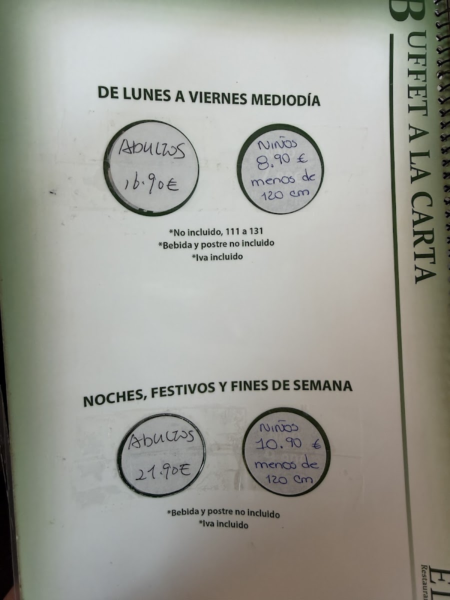 Menu Restaurante El Bambú-10